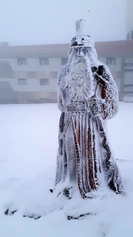 Praděd pod vysílačem