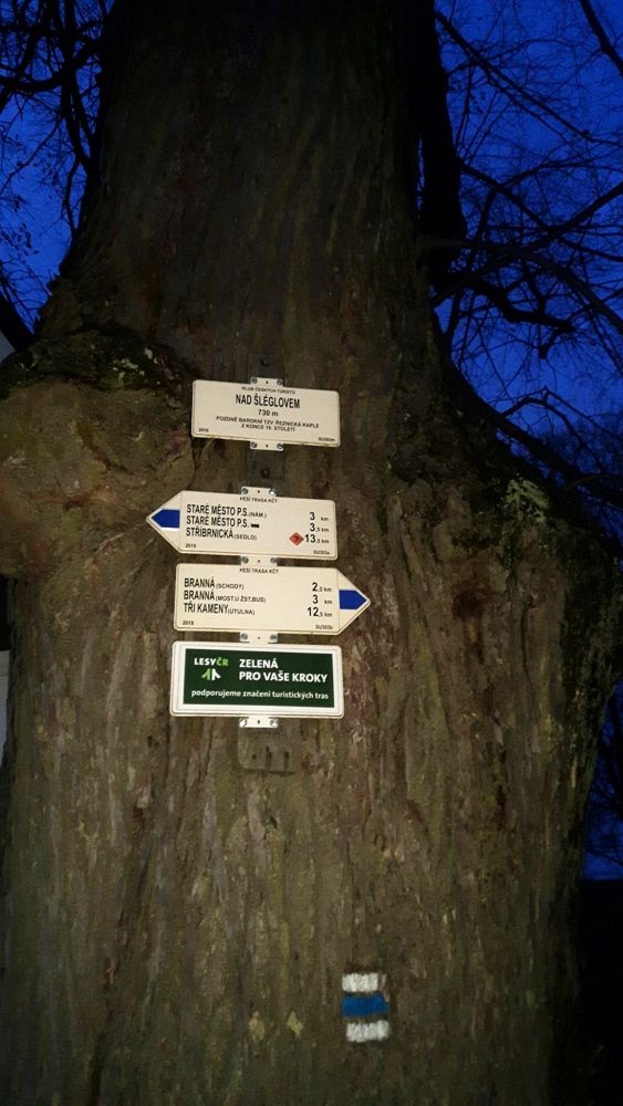 U kapličky nad Šléglovem