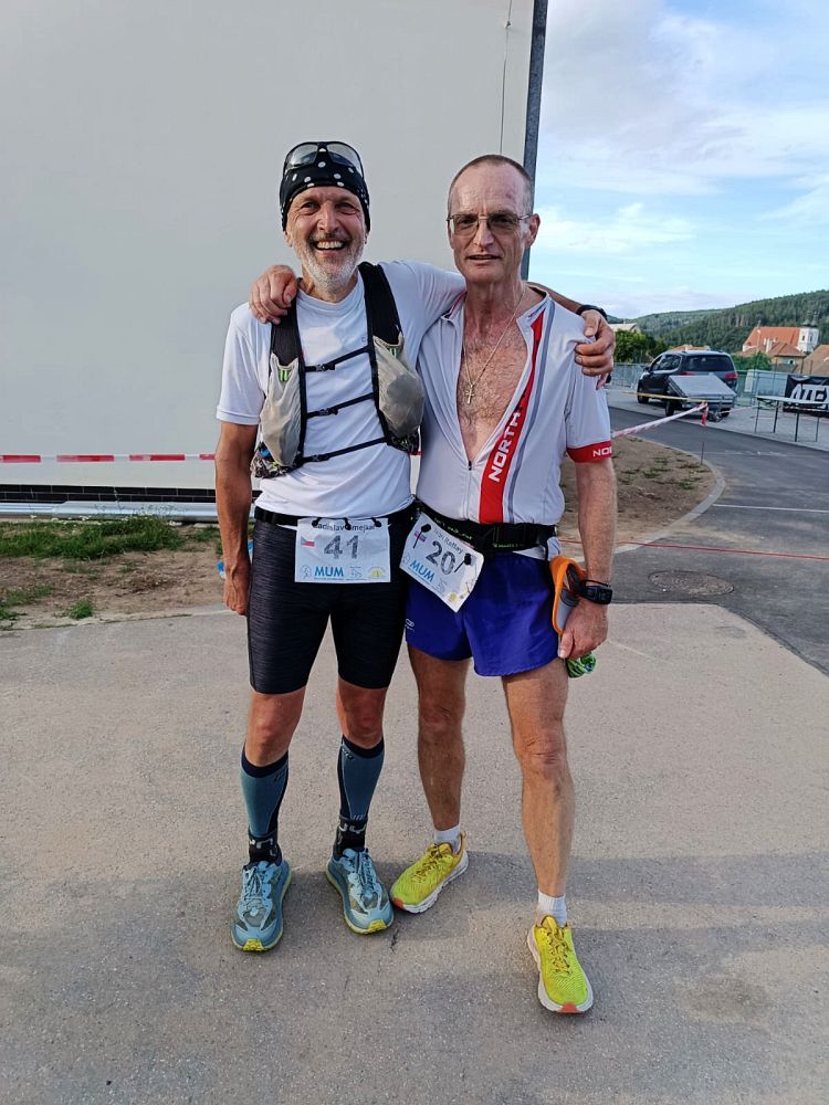 S Ivanem po doběhu - už nikdy neříkej Laďo, rychlá rota je tu když končí asfalt a začíná kopec bordelem #6 Bystřická