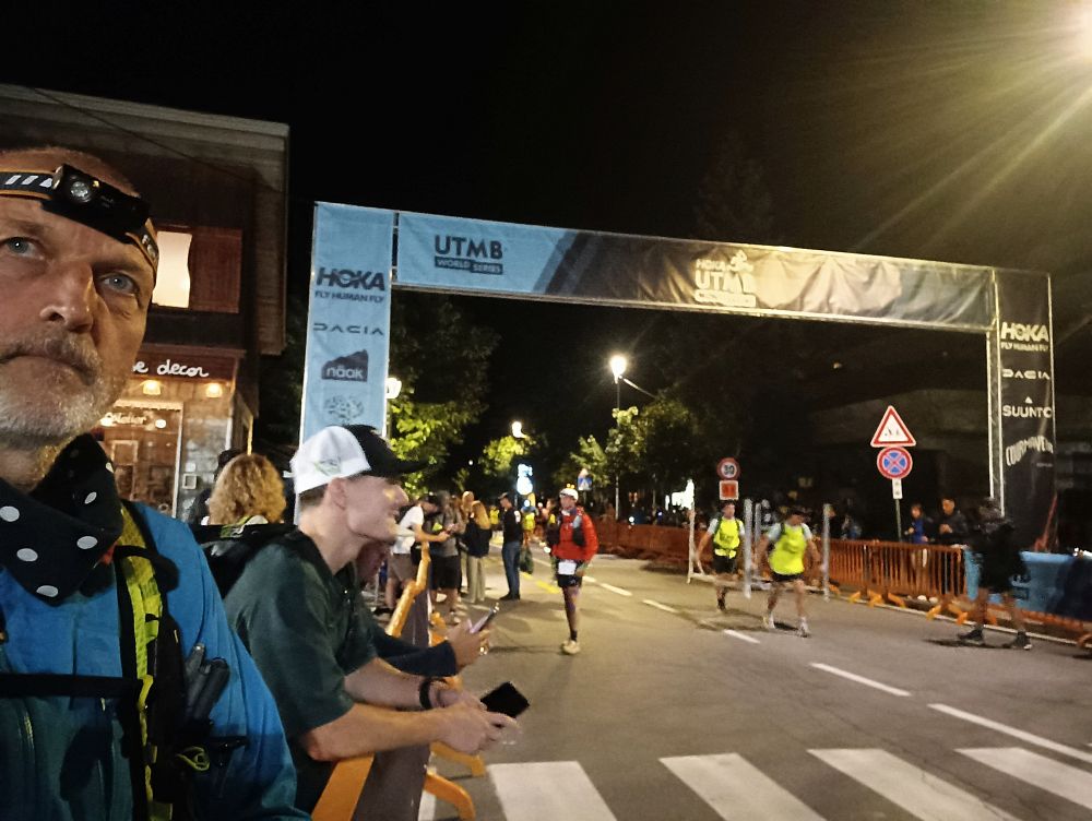 V Courmayer, před startem