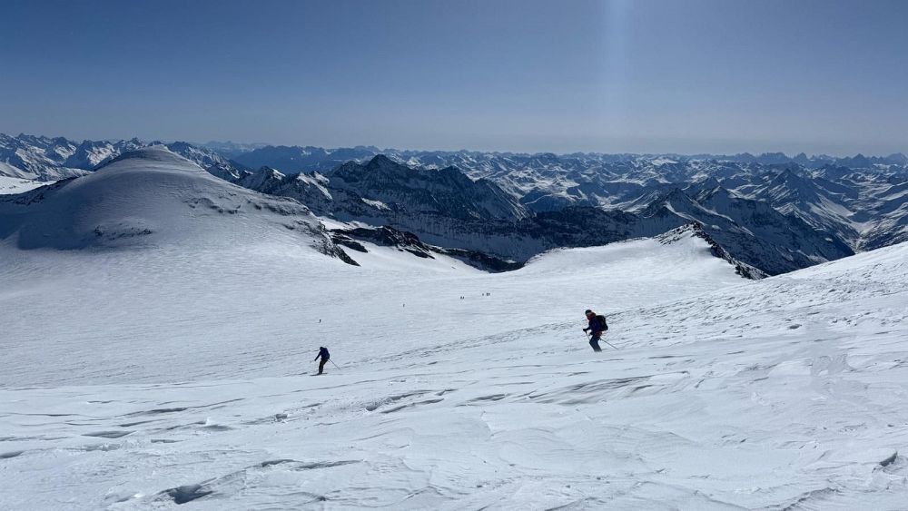 Vrcholove plato otočené na jih