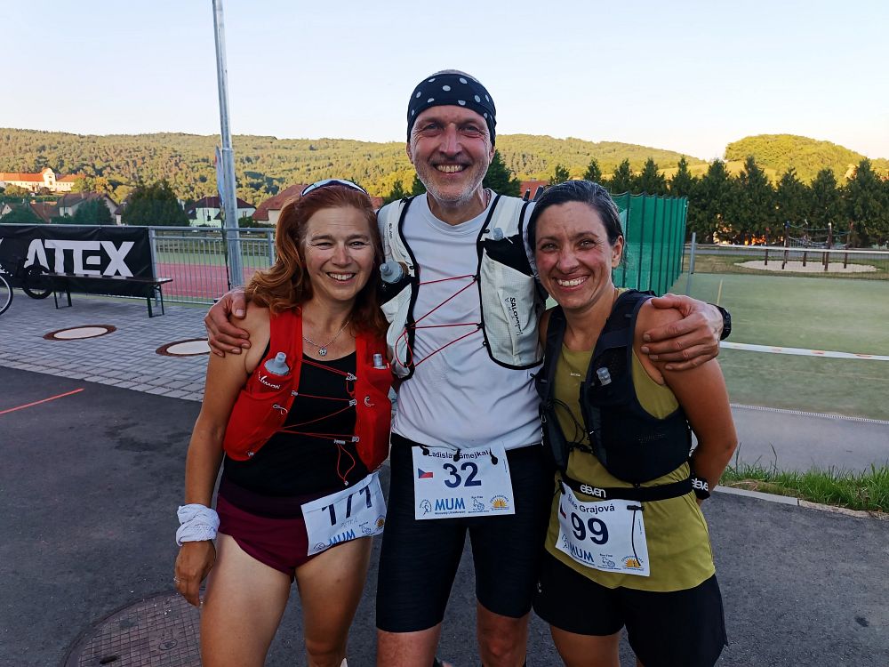 S Peťou a Silvií v cíli #1 etapy