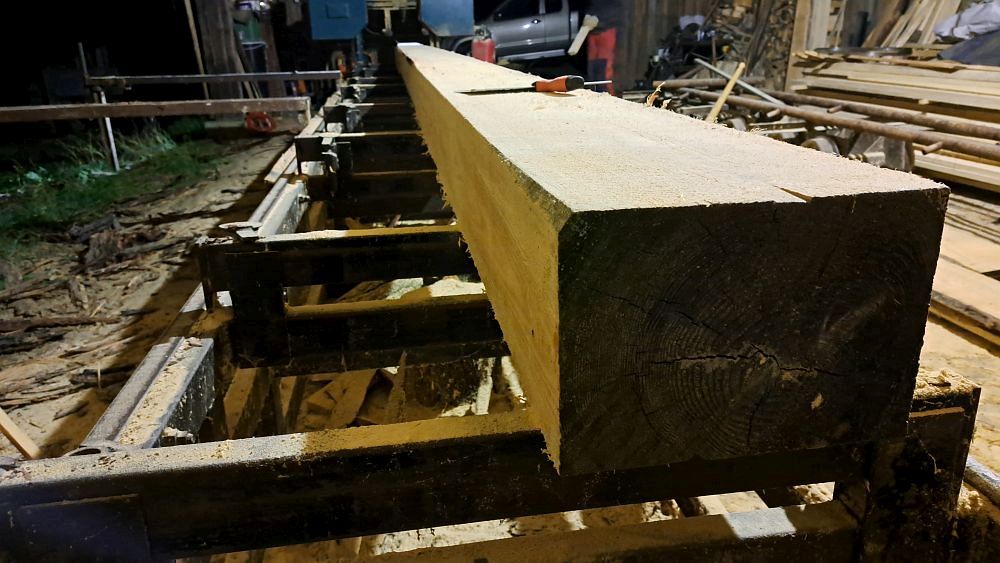 Hotový trám (fotil Frantis)