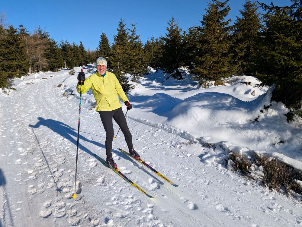 Hřebínkem na Trkač (fotil Frantis)