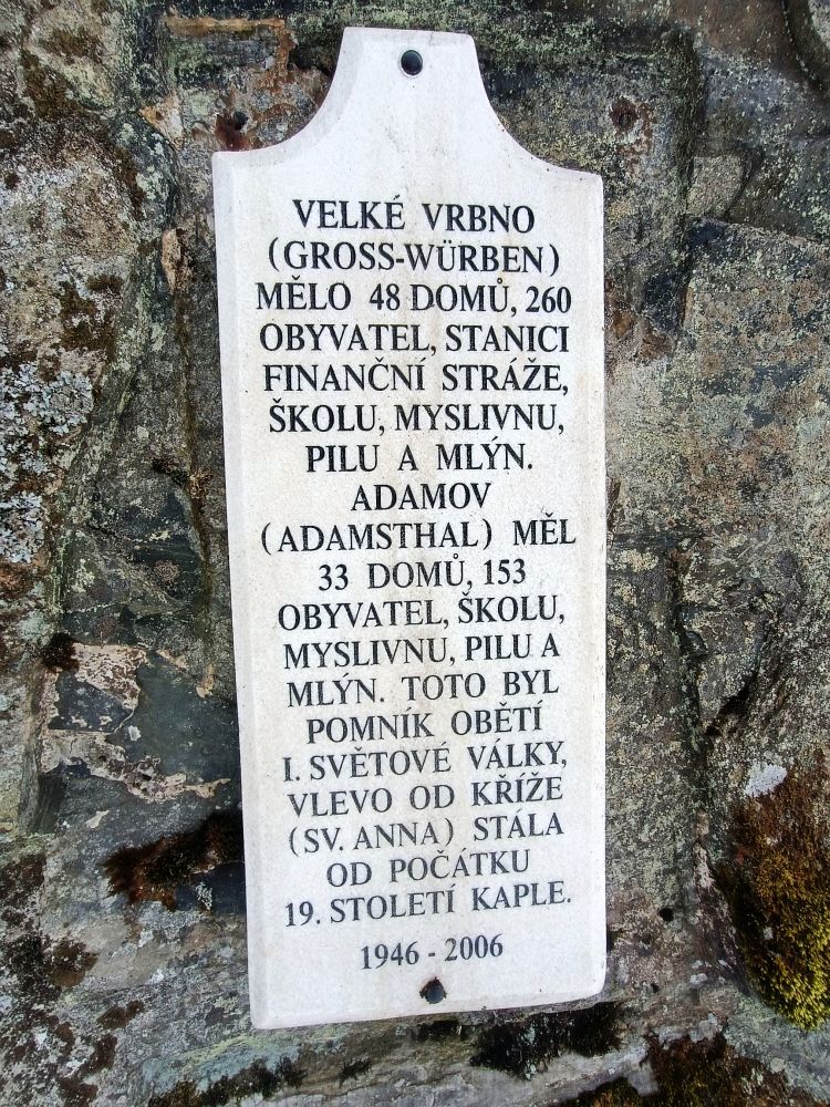 Pomník obětí I. sv. války ve Velkém Vrbně